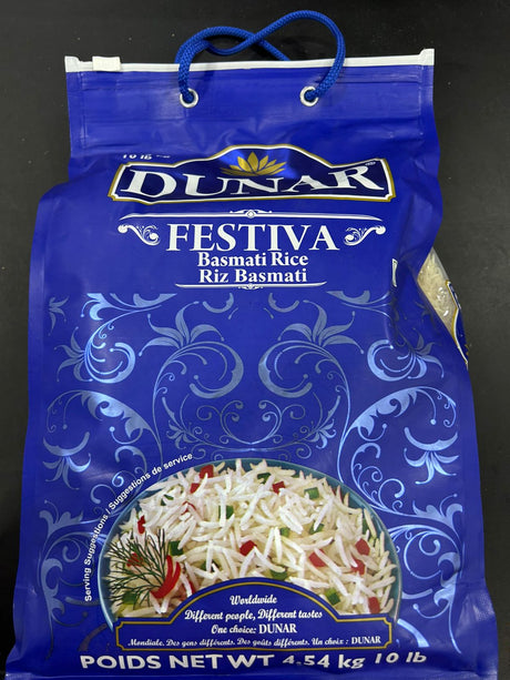 DUNAR FESTIVA BASMATI RIC 10LB