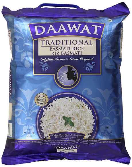 DAAWAT TRDTN BASMATI RICE 10LB