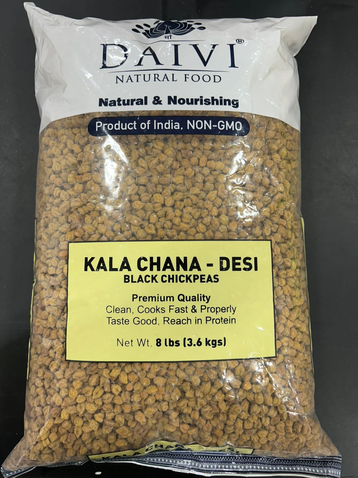 Daivi Kala Chana Desi 8Lb