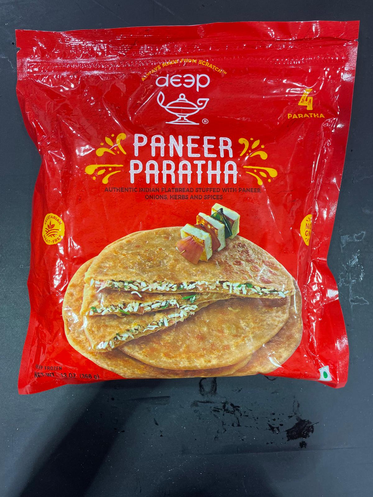 Deep Paneer Paratha 13 Oz