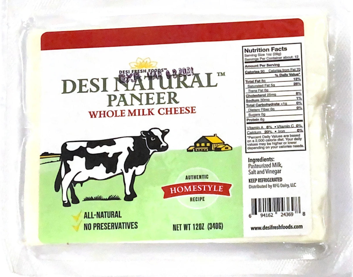 DESI PANEER WHLMILK SLAB 12OZ