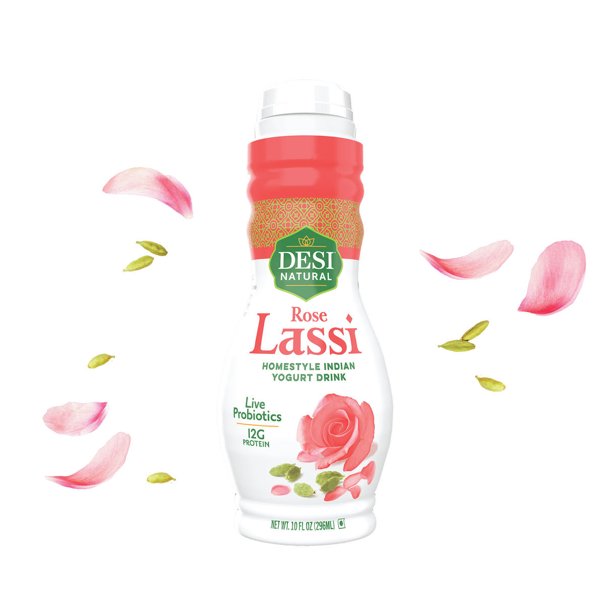 Desi Rose Lassi 10Oz