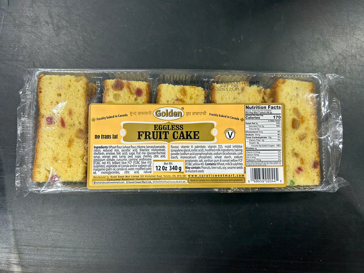 Golden Fruit Cake Eggless 340G