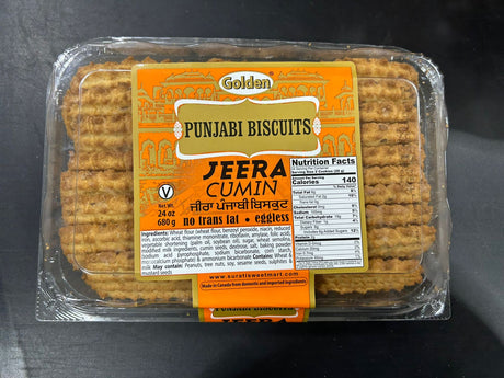 Golden Punjabi Biscut Jeera 680G