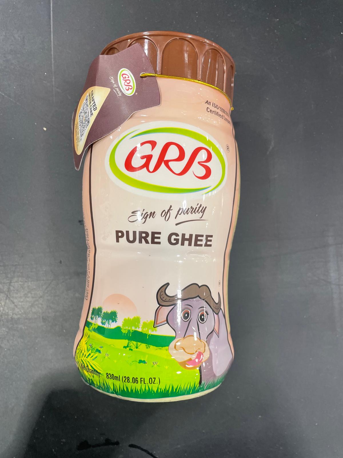 Grb PURE BROWN GHEE 830ML