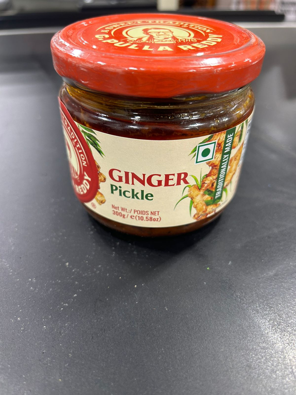 G PULLA REDDY GINGER PKLE 300G