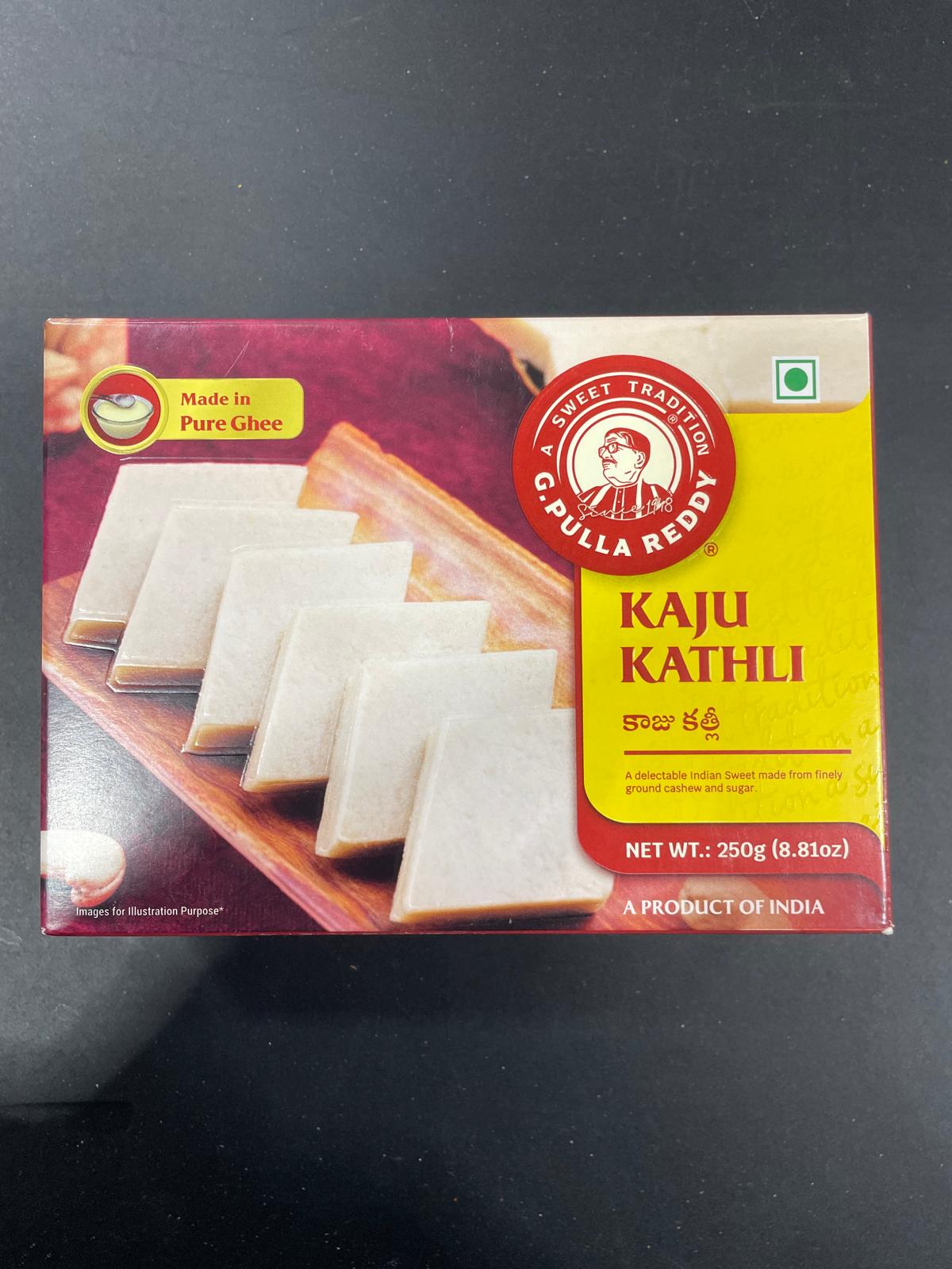 G PULLA REDDY KAJU KATHLI 250G