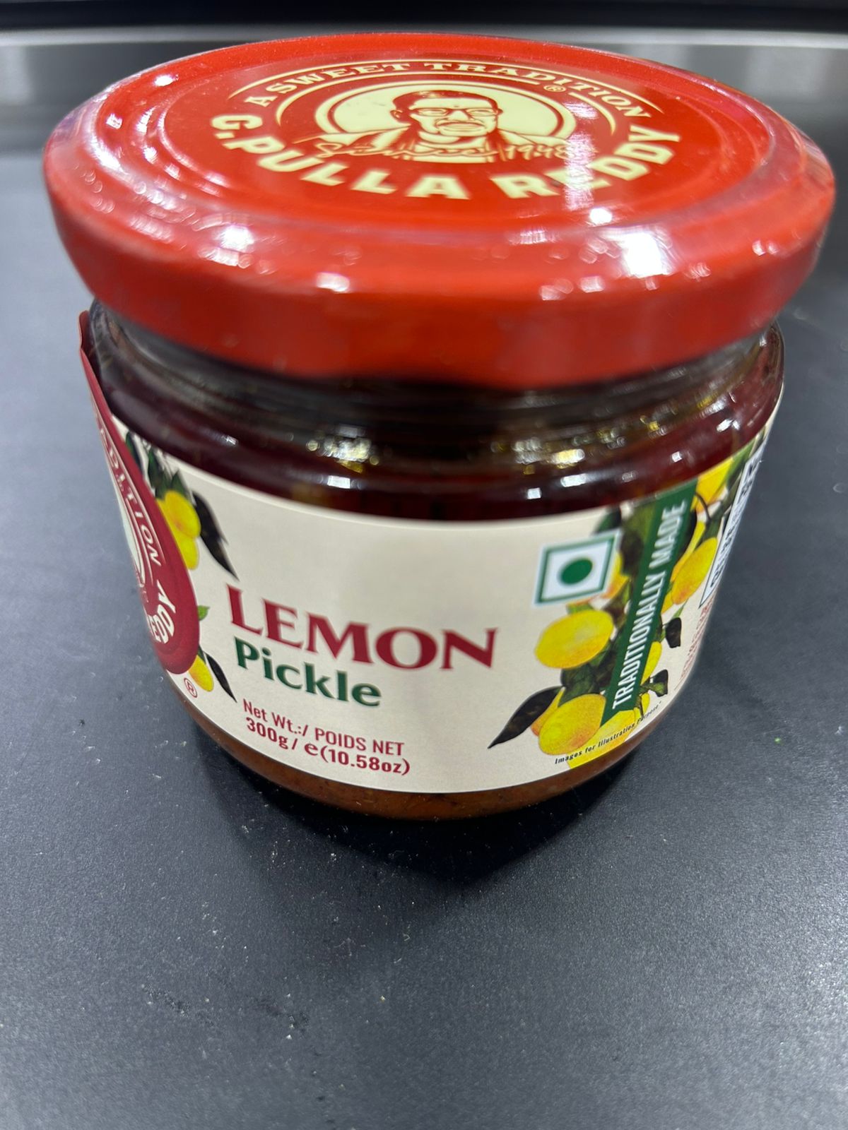 G PULLA REDDY LEMON PKLE 300G
