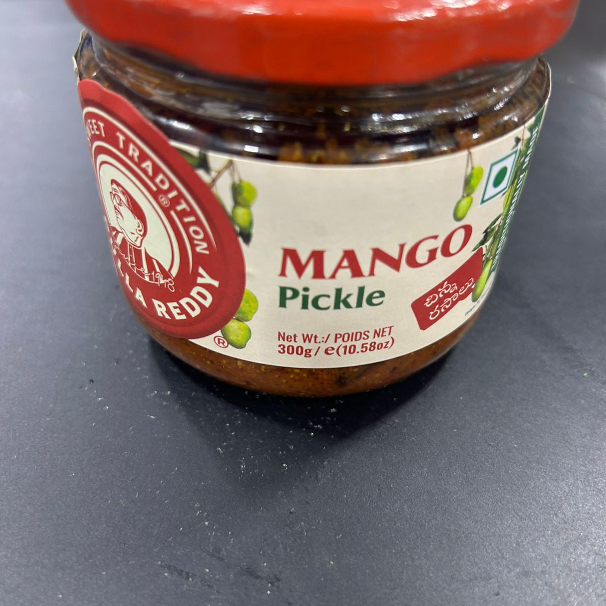 G Pulla Reddy Mango Pkle With Garlic 300G – Utsav Supermarket