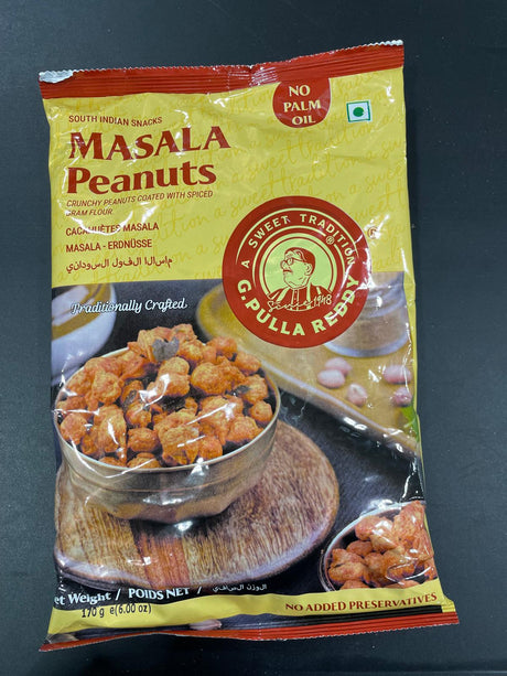 G PULLA REDDY MASALA PEANUTS 170G