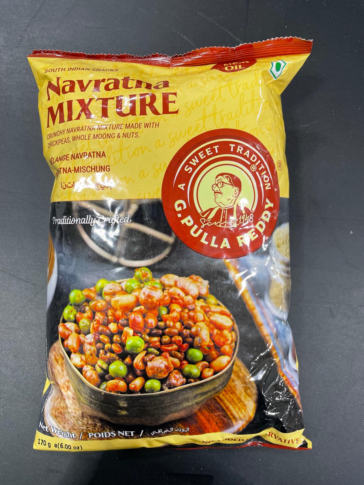 G PULLA REDDY NAVRATNA MICTURE 170G