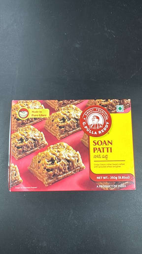 G PULLA REDDY SOAN PATTI 250G
