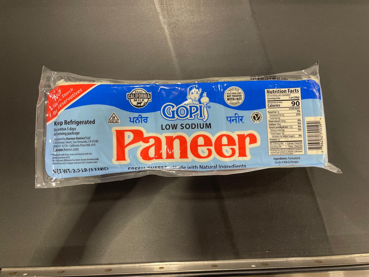 Gopi Paneer 2.5Lb