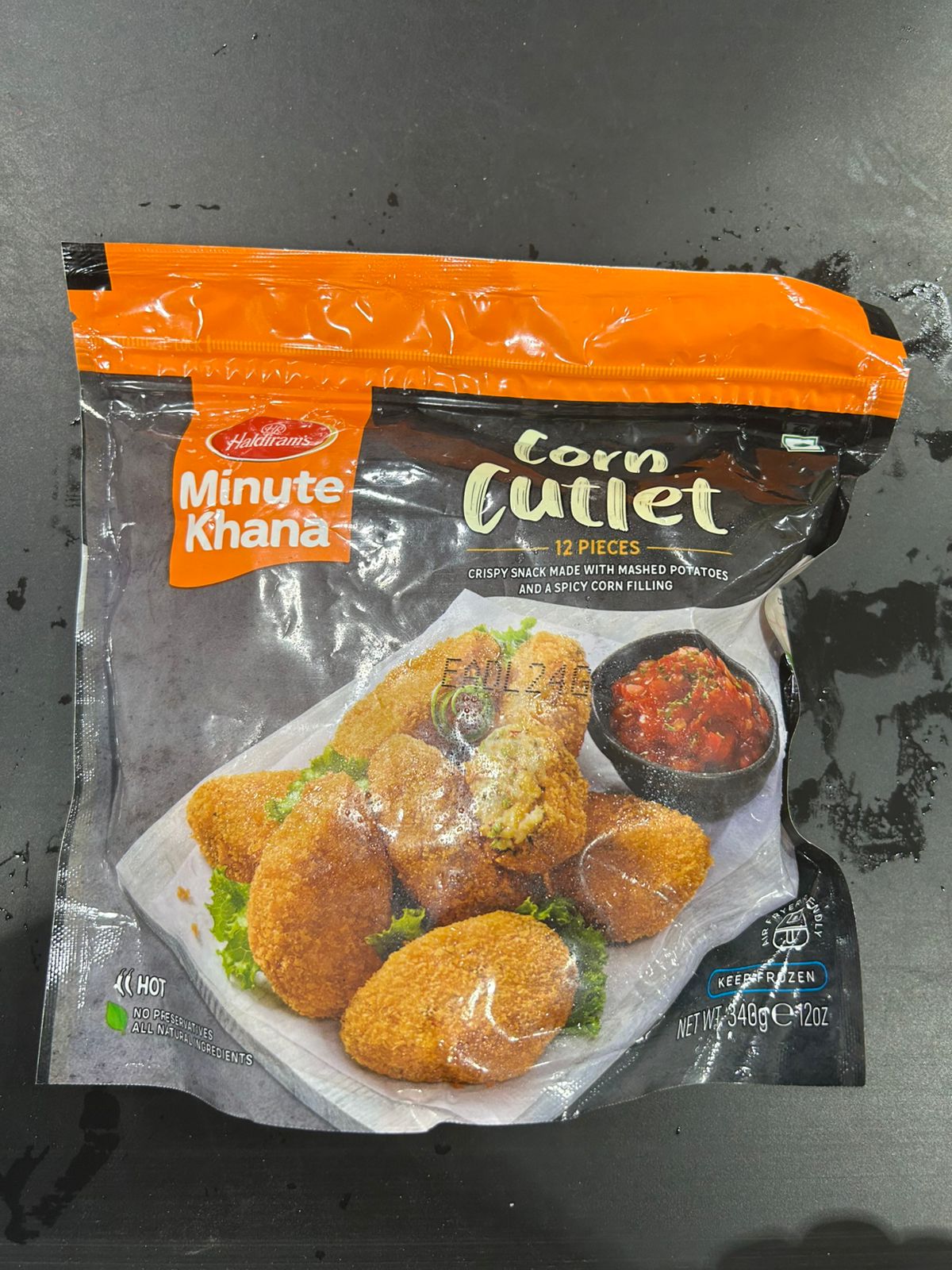 Haldiram Corn Cutlet 340G