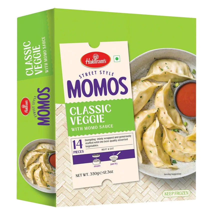Haldiram Fz Cla Veggie Momos 14Pcs