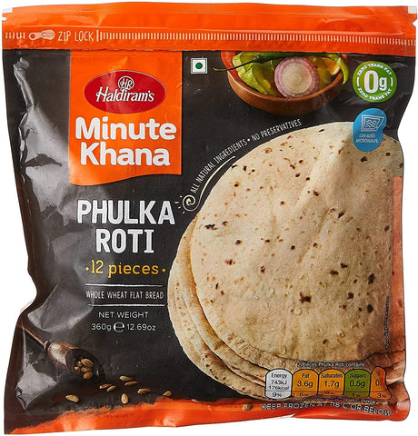 Haldiram Fz Phulka Roti 360G