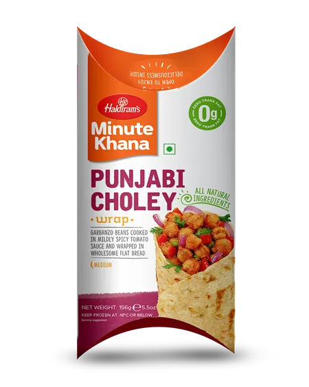 Haldiram Fz Punjab Choley Wrap 156G