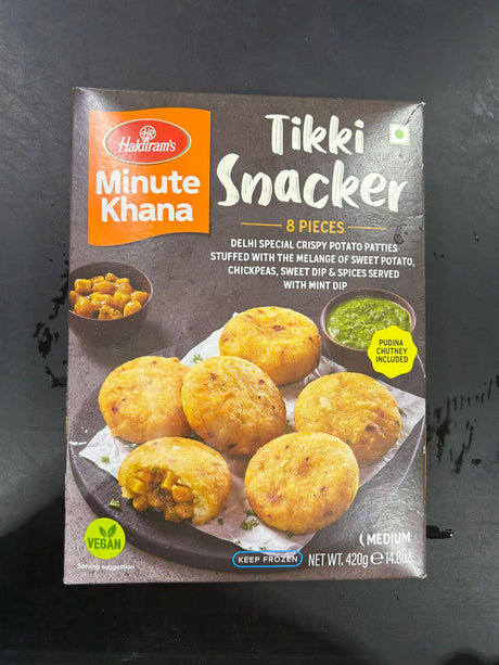 Haldiram Fz Tikki Snacker 420G
