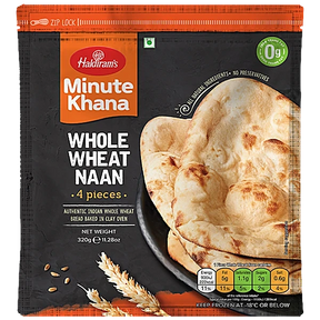 Haldiram Fz Whole Wheat Naan 320G