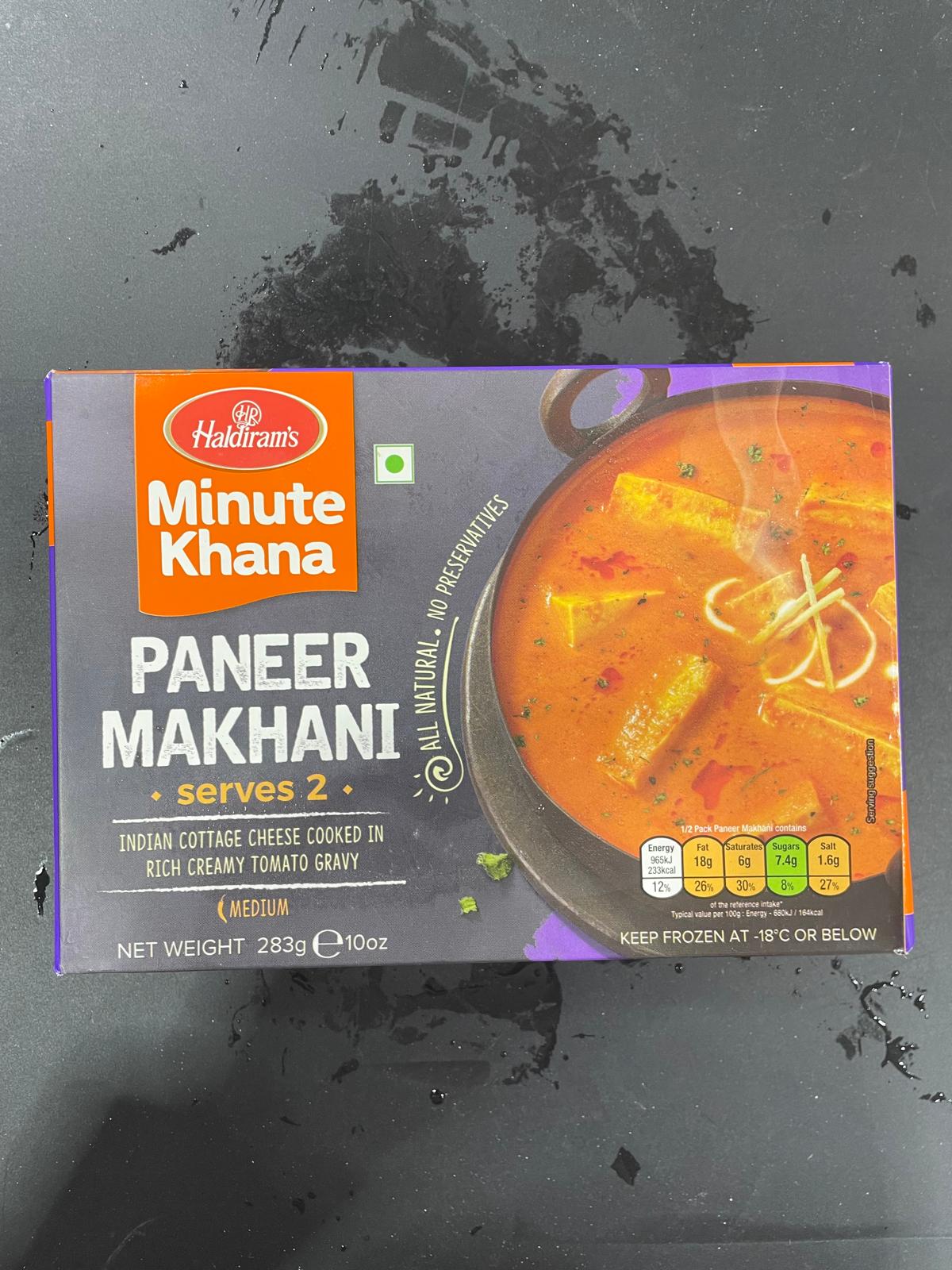 Haldiram Paneer Makhni 283G