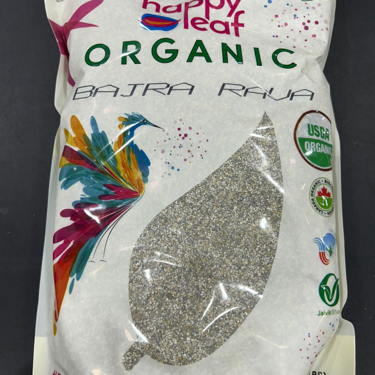 Happy Org Rice Rava Happy Leaf Org Bajra Rava 3.5Lb – Utsav Supermarket