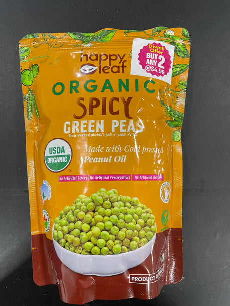 Happy Leaf ORG SPICY GRN PEAS 150G