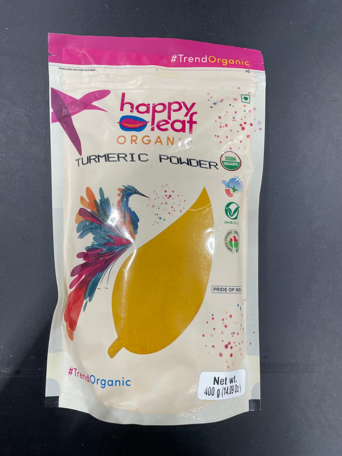 Happy Leaf ORG TURMERIC POWDER 14.09OZ