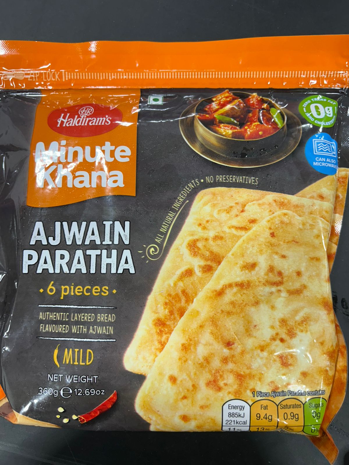 Haldiram's Ajwain Paratha 360G