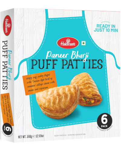 Haldiram's Frozen Paneer Bhur Pattie 360G