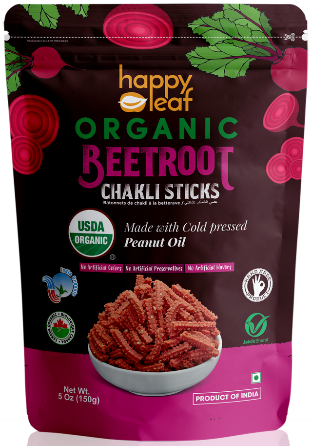 Happy Leaf Org Beet Muruku Stick 170G