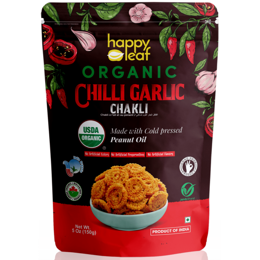 Happy Leaf Org Chilli Glc Chakli 150G