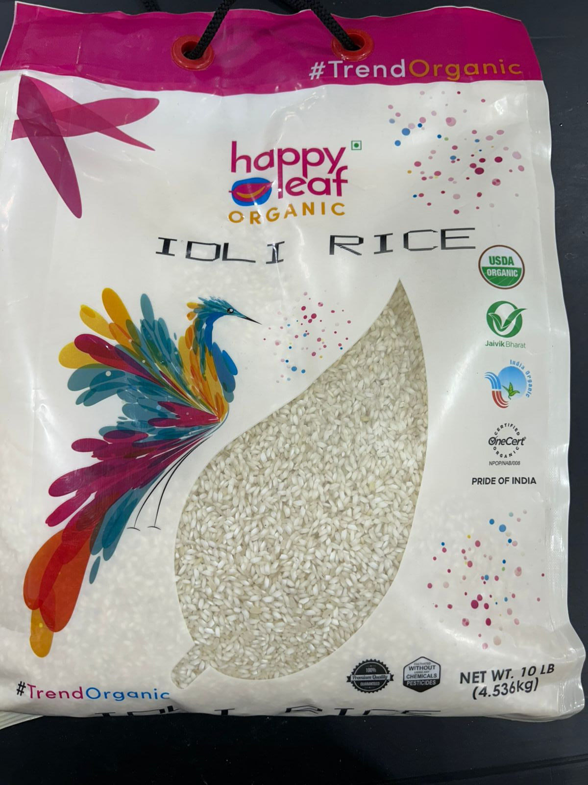 Happy Leaf Org Idli Rice 10Lb