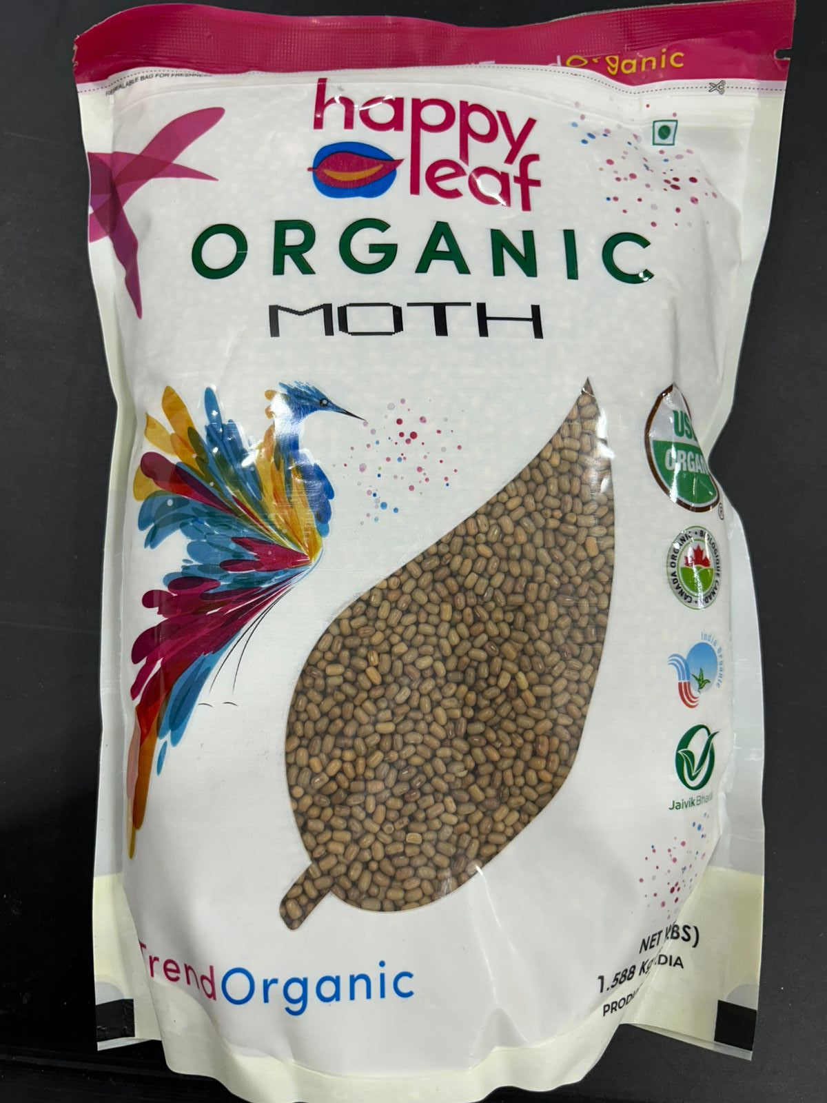Happy Leaf Org Moth (Whole) 3.5Lb