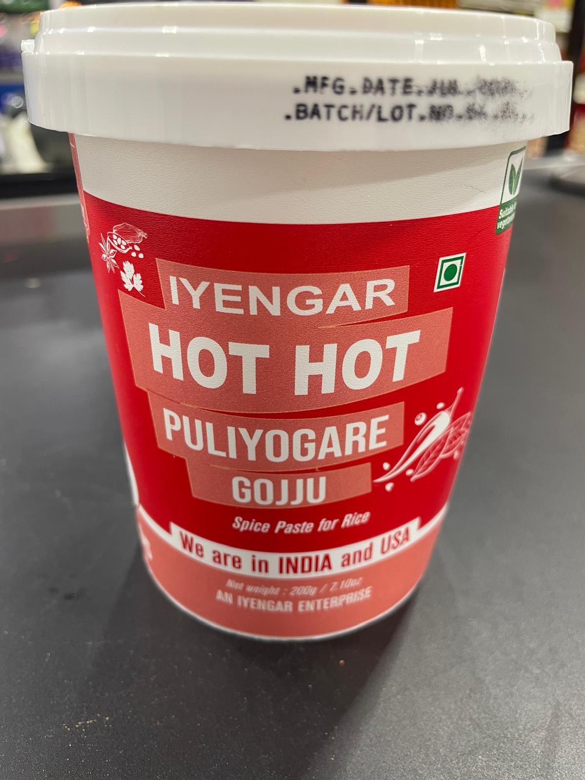 IYENGER HOT PULIYOGARE GOJJU 200 G
