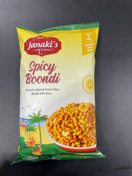 JANAKI SPICY BOONDI 7 OZ