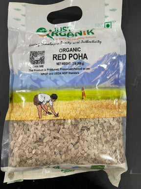 Just ORGANIC RED POHA 2LB