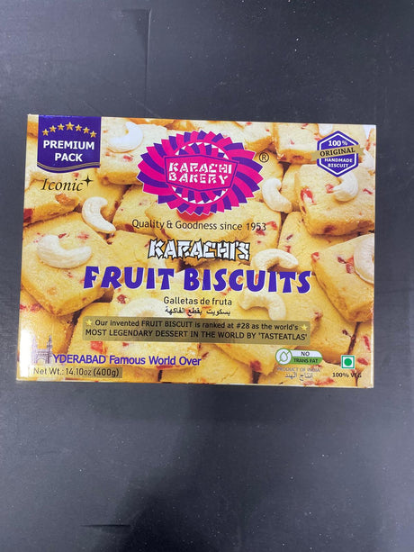 Karachi Bakery PREMIUM FRUIT BISCUIT 400G