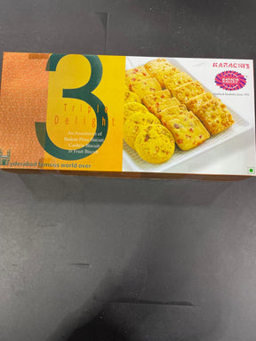 Karachi Bakery TRIPLE DELIGHT GOLD 600GMS