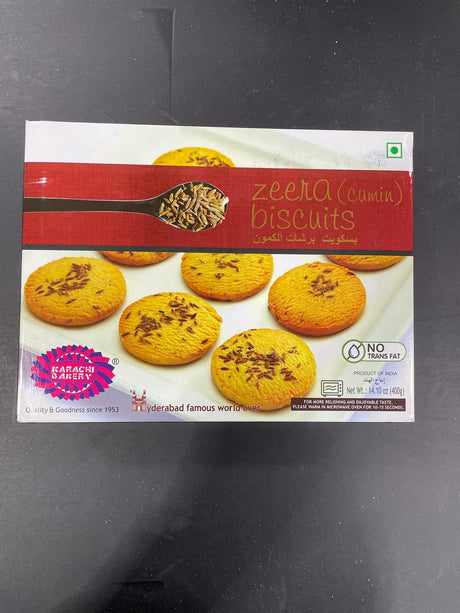 Karachi Bakery ZEERA BISCUITS 400GMS