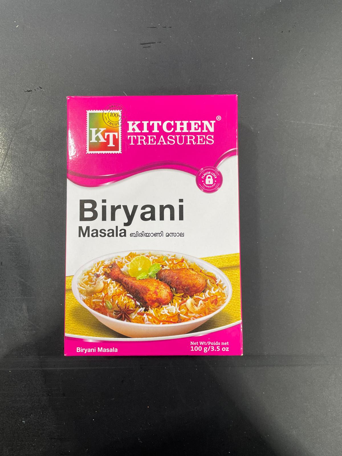 Kitchen Treasures BIRYANI MASALA 100G