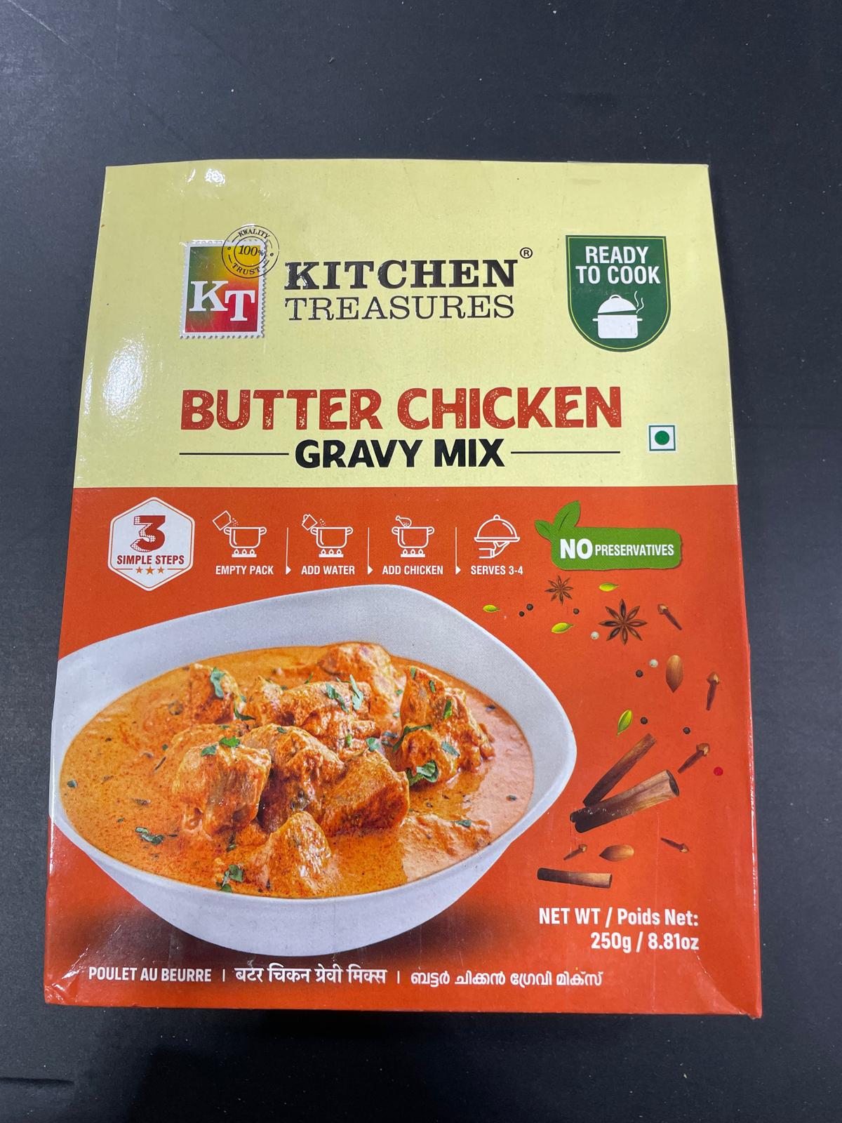 Kitchen Treasures BUTTER CHICKEN 250G