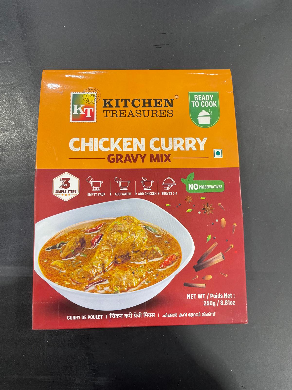 Kitchen Treasures CHICKEN CURRY 250G