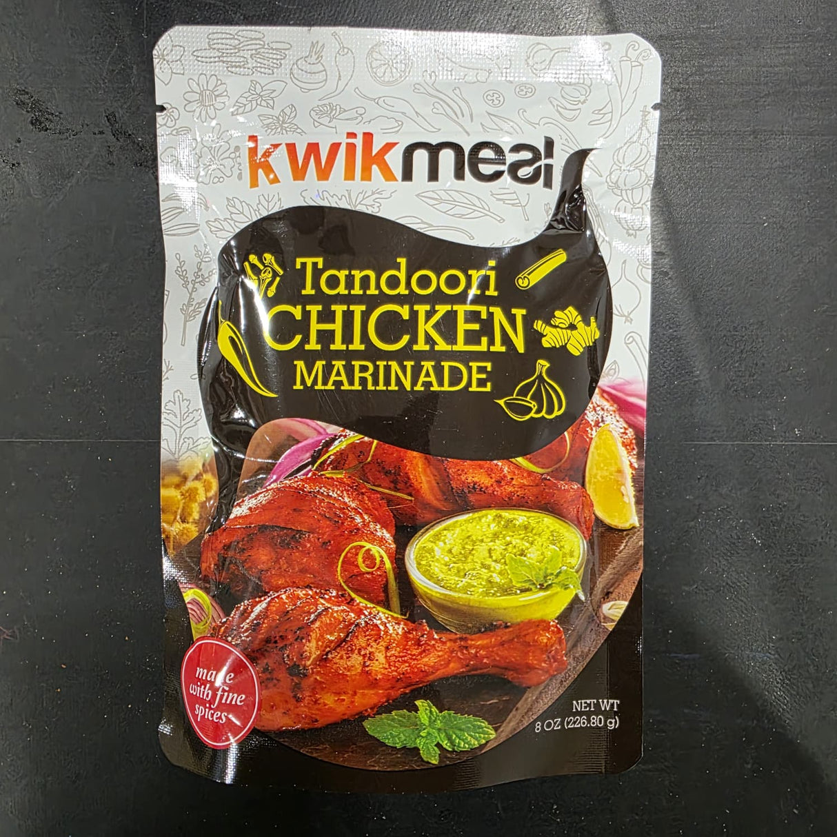 Kwikmeal Tandoori Chicken Marnde 8Oz