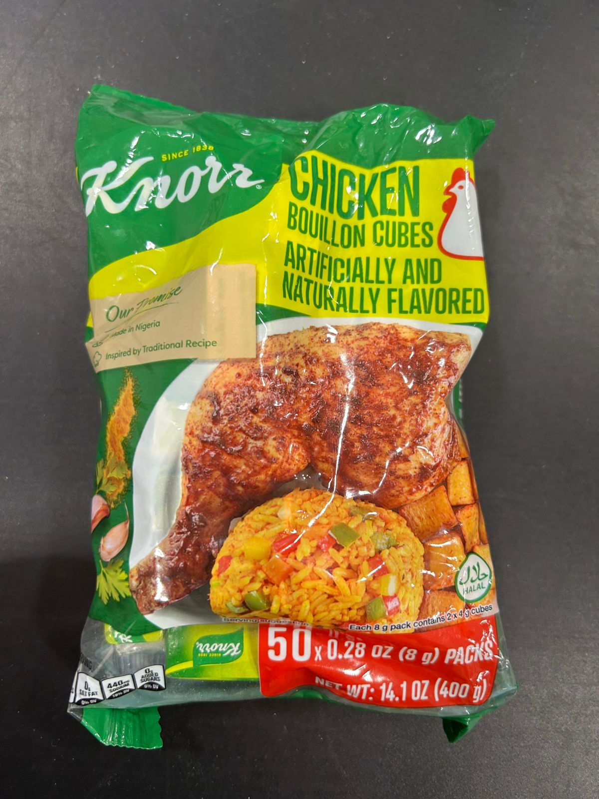 Knorr Chicken Bouilon Cubes 400G