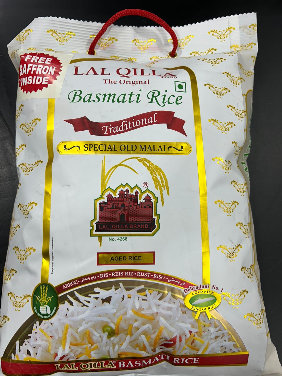 Lal Qila Maja Basmati Rice 10Lb