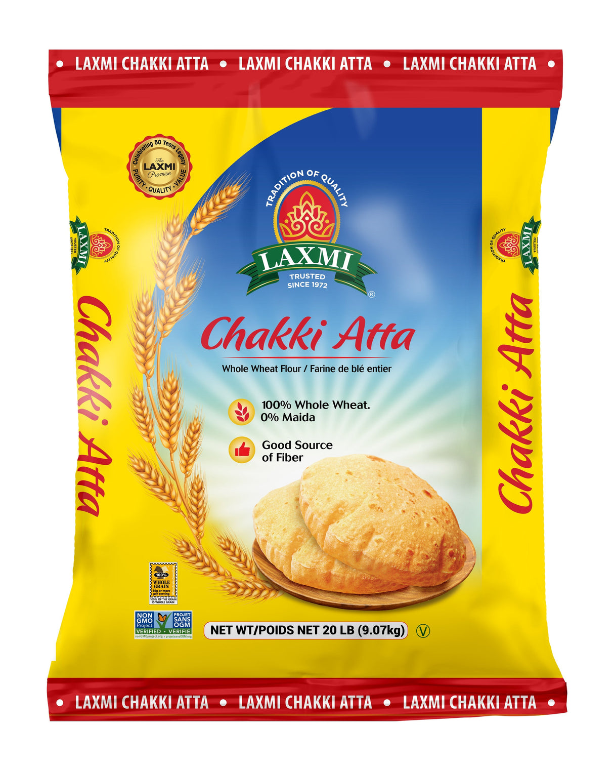 Laxmi Chakki Atta 20Lb