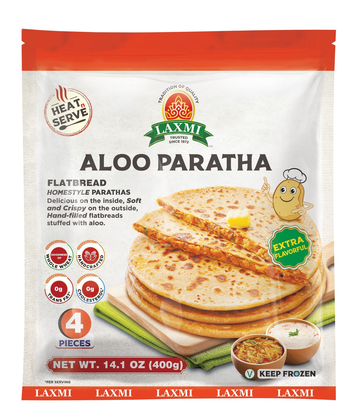 Laxmi Aloo Paratha 4 Pcs