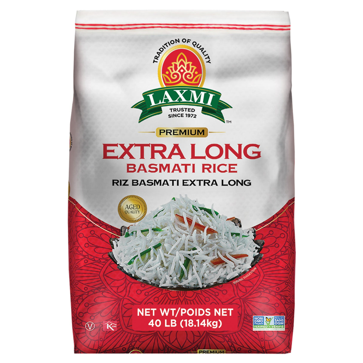 Laxmi Basmati Rice 40Lb