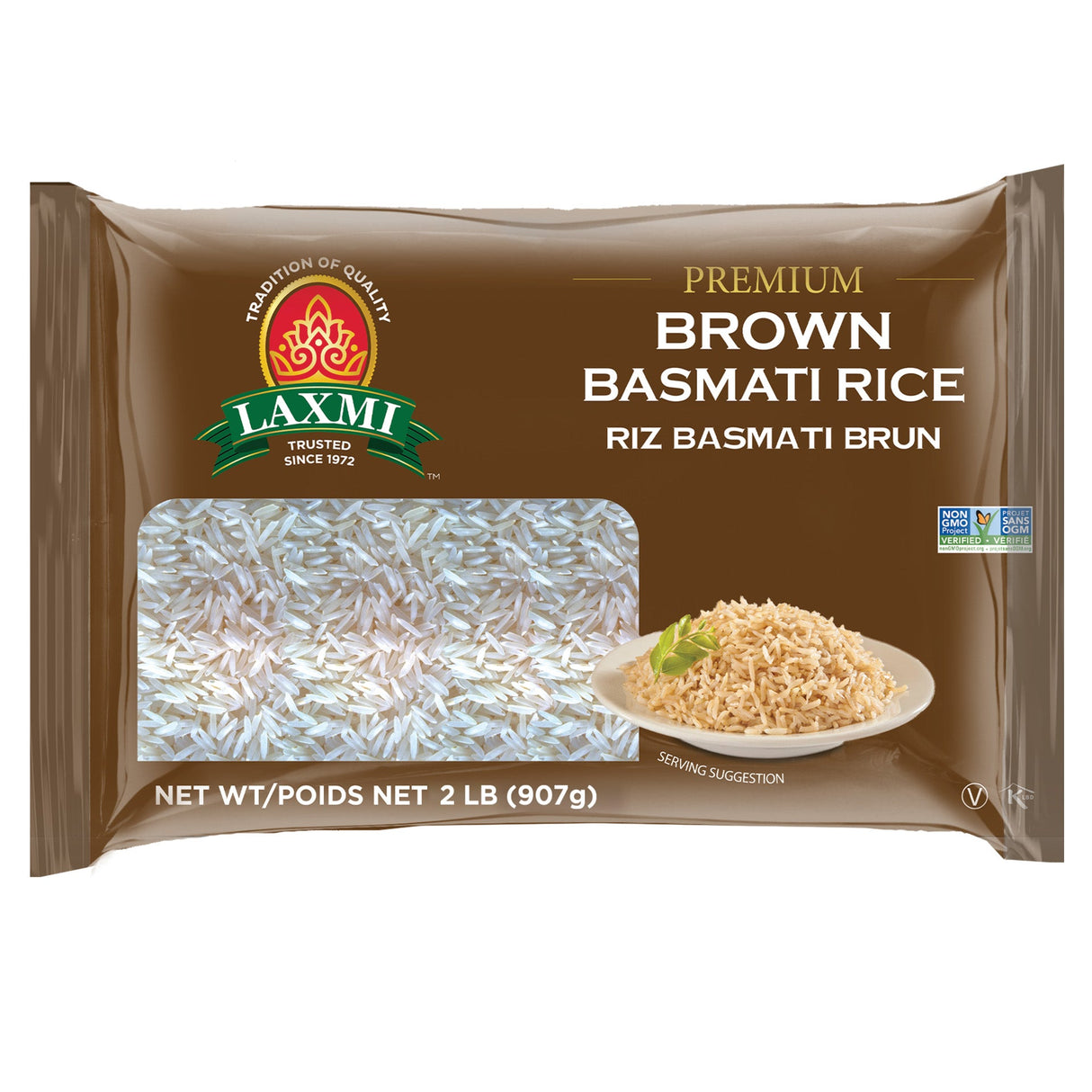 Laxmi Brown Basmati Rice 2Lb