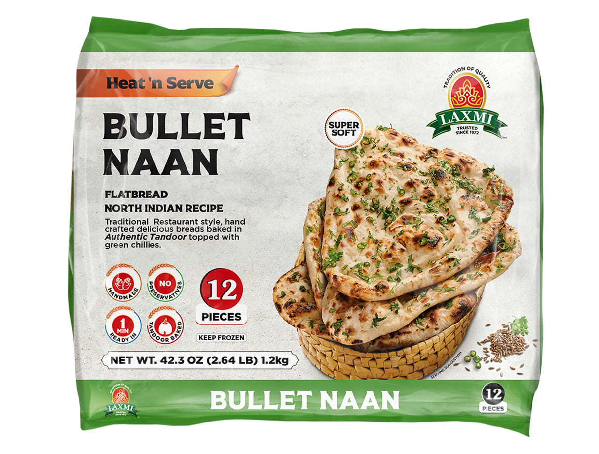 Laxmi Bullet Naan 12Pc